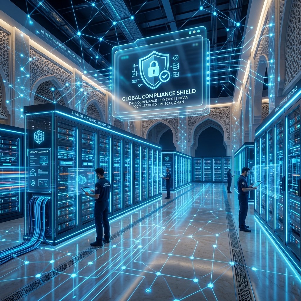 هل حلول الذكاء الاصطناعي السحابية لديك متوافقة مع توجيهات وزارة النقل والاتصالات العمانية؟