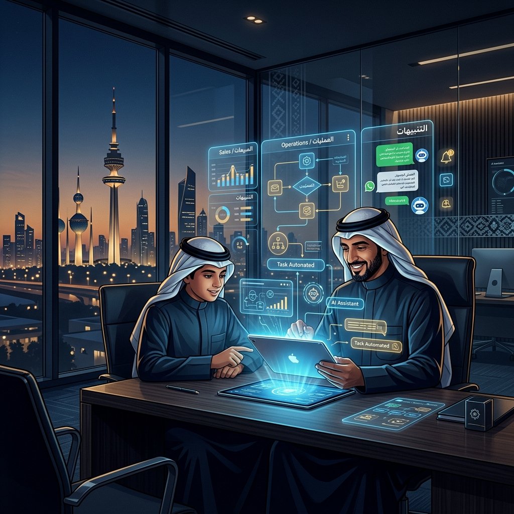 أتمتة الذكاء الاصطناعي للشركات العائ...