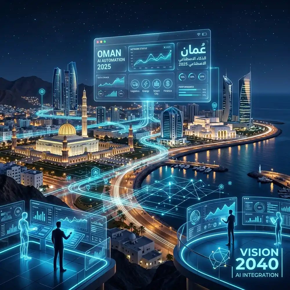أتمتة الذكاء الاصطناعي في عمان: دليل 2025 لأصحاب الأعمال