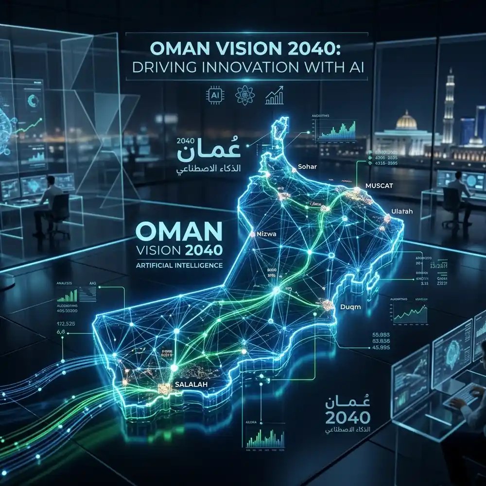 أهداف الذكاء الاصطناعي في رؤية عمان 2040: دليل للشركات